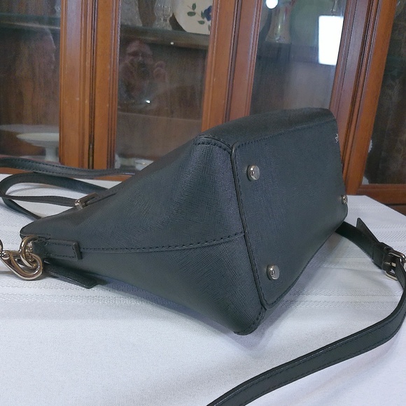 Kate Spade Sadie Dome Satchel 2 Way Purse Style# K6177 COA Included - Picture 8 of 16